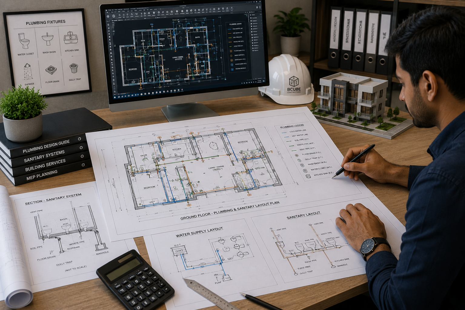 Plumbing & Sanitary Drawing Service
